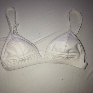 Design Lab White Bikini Top